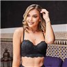 Duloren-232120 Top Cropped Preto Com Bojo