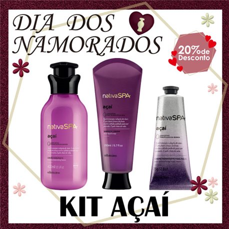 O Boticario Dia Dos Namorados KIT ACAI