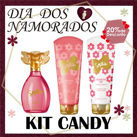 O Boticario Dia Dos Namorados KIT CANDY