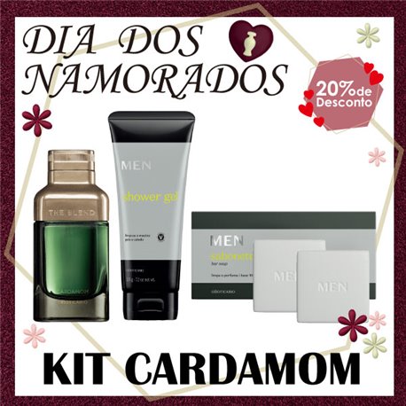O Boticario Dia Dos Namorados KIT CARDAMOM