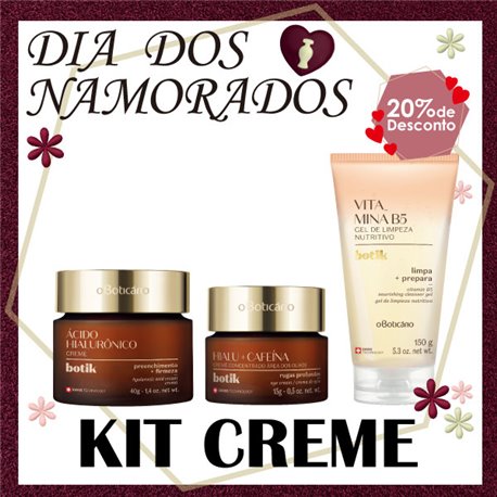 O Boticario Dia Dos Namorados KIT CREME