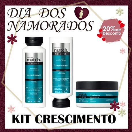 O Boticario Dia Dos Namorados KIT CRESCIMENTO