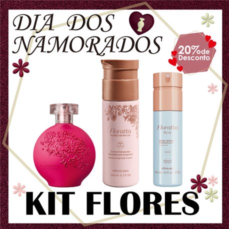 O Boticario Dia Dos Namorados KIT FLORES