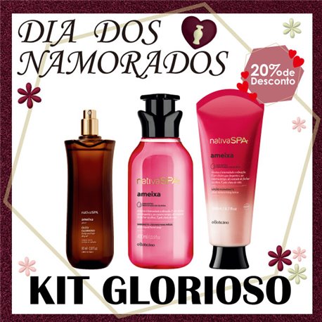 O Boticario Dia Dos Namorados KIT GLORIOSO
