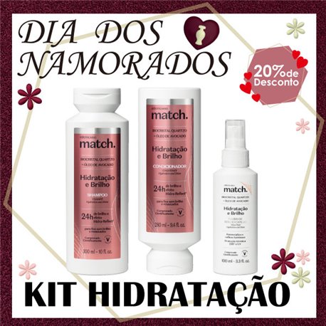 O Boticario Dia Dos Namorados KIT HIDRATACAO
