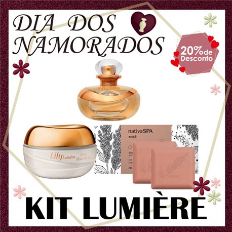 O Boticario Dia Dos Namorados KIT LUMIERE