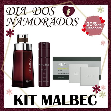 O Boticario Dia Dos Namorados KIT MALBEC 