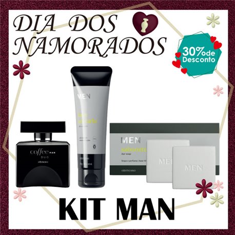 O Boticario Dia Dos Namorados KIT MAN
