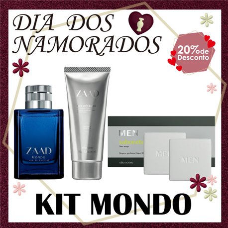 O Boticario Dia Dos Namorados KIT MONDO