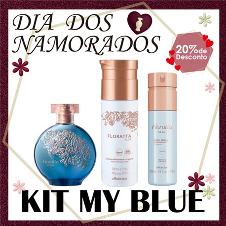 O Boticario Dia Dos Namorados KIT MY BLUE 