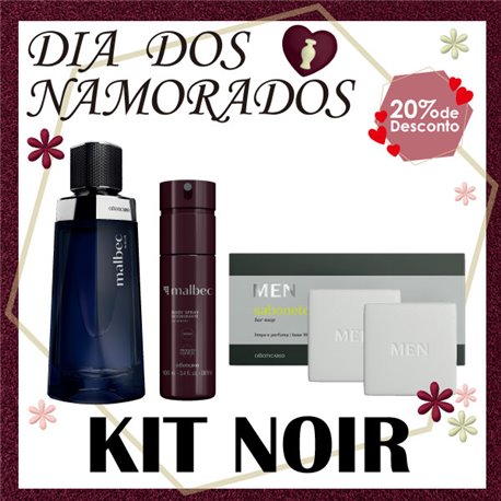 O Boticario Dia Dos Namorados KIT NOIR