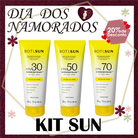 O Boticario Dia Dos Namorados KIT SUN