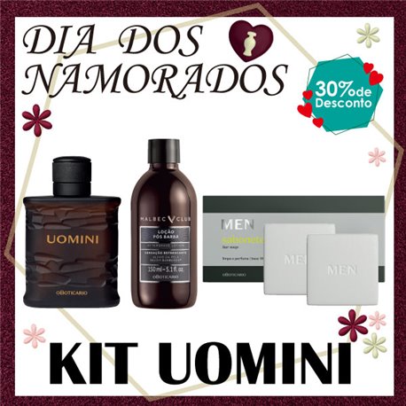 O Boticario Dia Dos Namorados KIT UOMINI