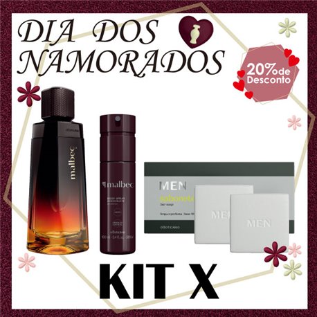O Boticario Dia Dos Namorados KIT X