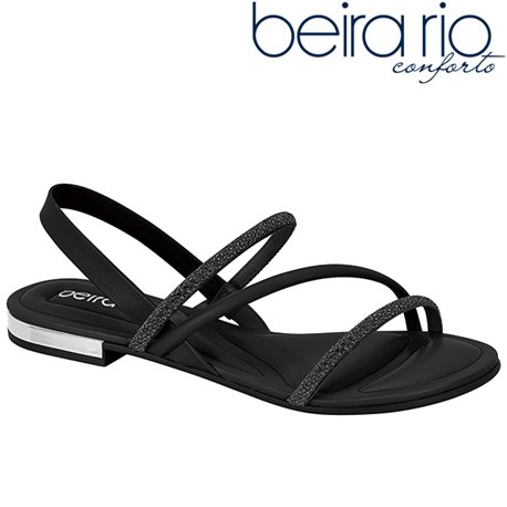 Beira Rio 8263.969-25664 Sandalia Preto