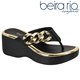 Beira Rio 8455.317-9569 Sandalia Preto