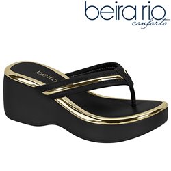 Beira Rio 8455.305-22926 Sandalia Preto
