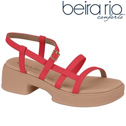 Beira Rio 8526.205-9569 Sandalia Vermelho 