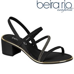 Beira Rio 8379.233-26898 Sandalia Preto