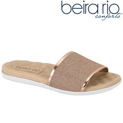 Beira Rio 8360.353-26508 Sandalia Ouro Rosado 