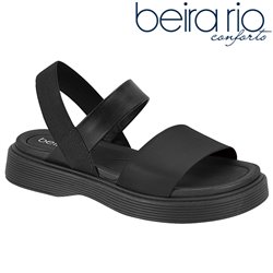 Beira Rio 8537.101 Sandalia Preto