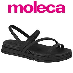 Moleca 5490.104-27348 Sandalia Preto
