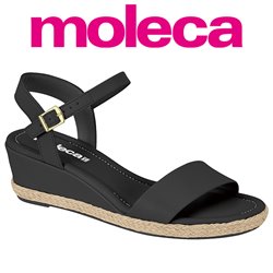 Moleca 5512.202-9569 Sandalia Preto