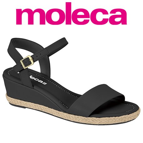 Moleca 5512.202-9569 Sandalia Preto