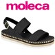 Moleca 5447.518-9569 Sandalia Preto