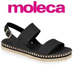 Moleca 5447.518-9569 Sandalia Preto