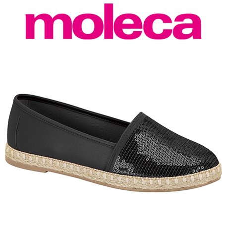 Moleca 5801.102-7800 Sapato Preto
