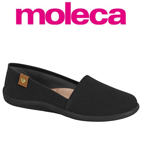 Moleca 5805.105-18923 Sapatilha Preto