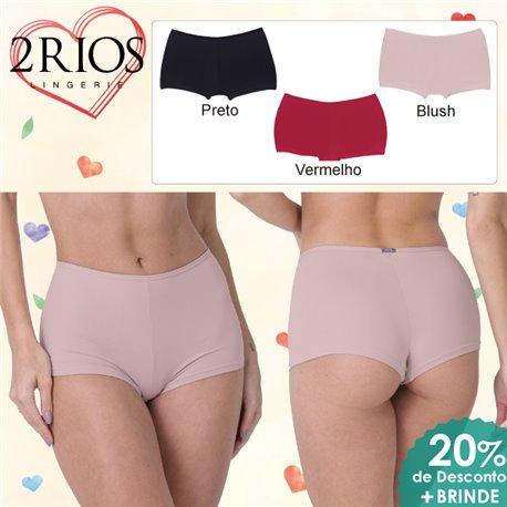 Dia dos Namorados Kit Lingerie 2Rios 21972 Kit 3 Calcinhas 