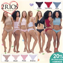 Dia dos Namorados Kit Lingerie 2Rios K2403 Kit 7 Calcinhas 