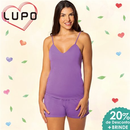 Dia dos Namorados Kit Lingerie Lupo 24457 Short Doll