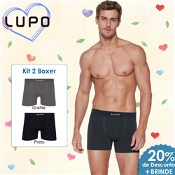 Dia dos Namorados Lupo 661-001 Kit 2 Boxer 