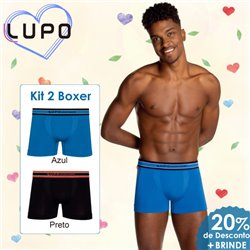 Dia dos Namorados Lupo 766-010 Kit 2 Boxer 