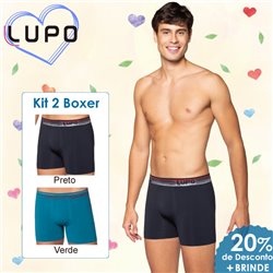 Dia dos Namorados Lupo 766-015 Kit 2 Boxer