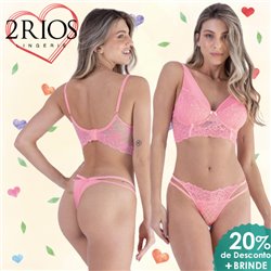Dia dos Namorados Kit Lingerie 2Rios 82435+22435 Rosa