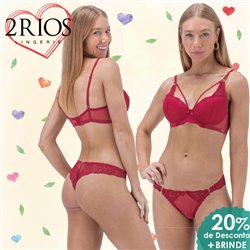 Dia dos Namorados Kit Lingerie 2Rios 82386+22386 Vermelho