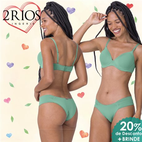 Dia dos Namorados Kit Lingerie 2Rios 82258+12076 Alecrim