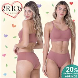 Dia dos Namorados Kit Lingerie 2Rios 82461+11919 Rose 