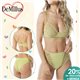 Dia dos Namorados Kit Lingerie DeMillus 61339+56339 Verde Oliva