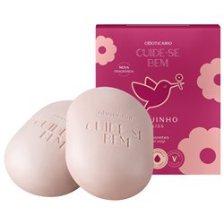 O Boticario Cuide-se Bem Sabonete em Barra Beijinho 2x80g