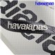 Havaianas Top Logomania 2 Black White