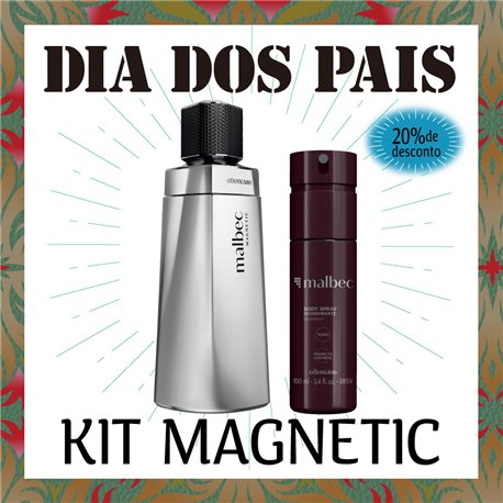 O Boticario Dia dos Pais KIT MAGNETIC 