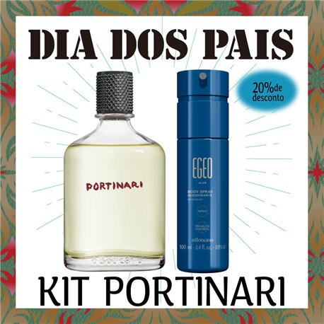O Boticario Dia dos Pais KIT PORTINARI 