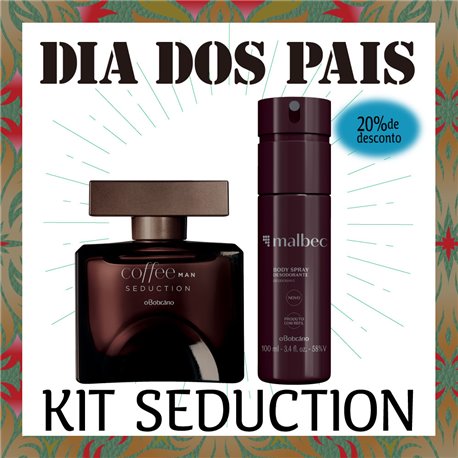 O Boticario Dia dos Pais KIT SEDUCTION