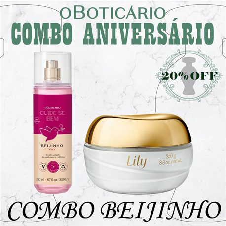 O Boticario Aniversario COBO BEIJINHO