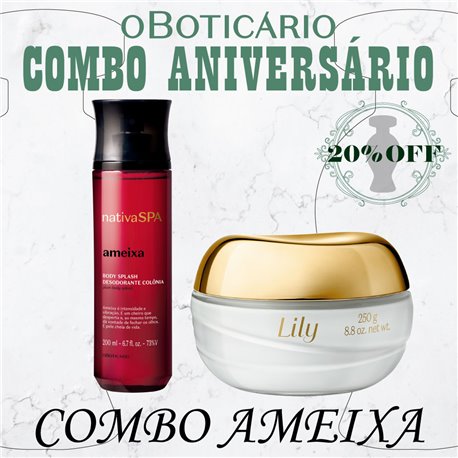 O Boticario Aniversario COMBO AMEIXA